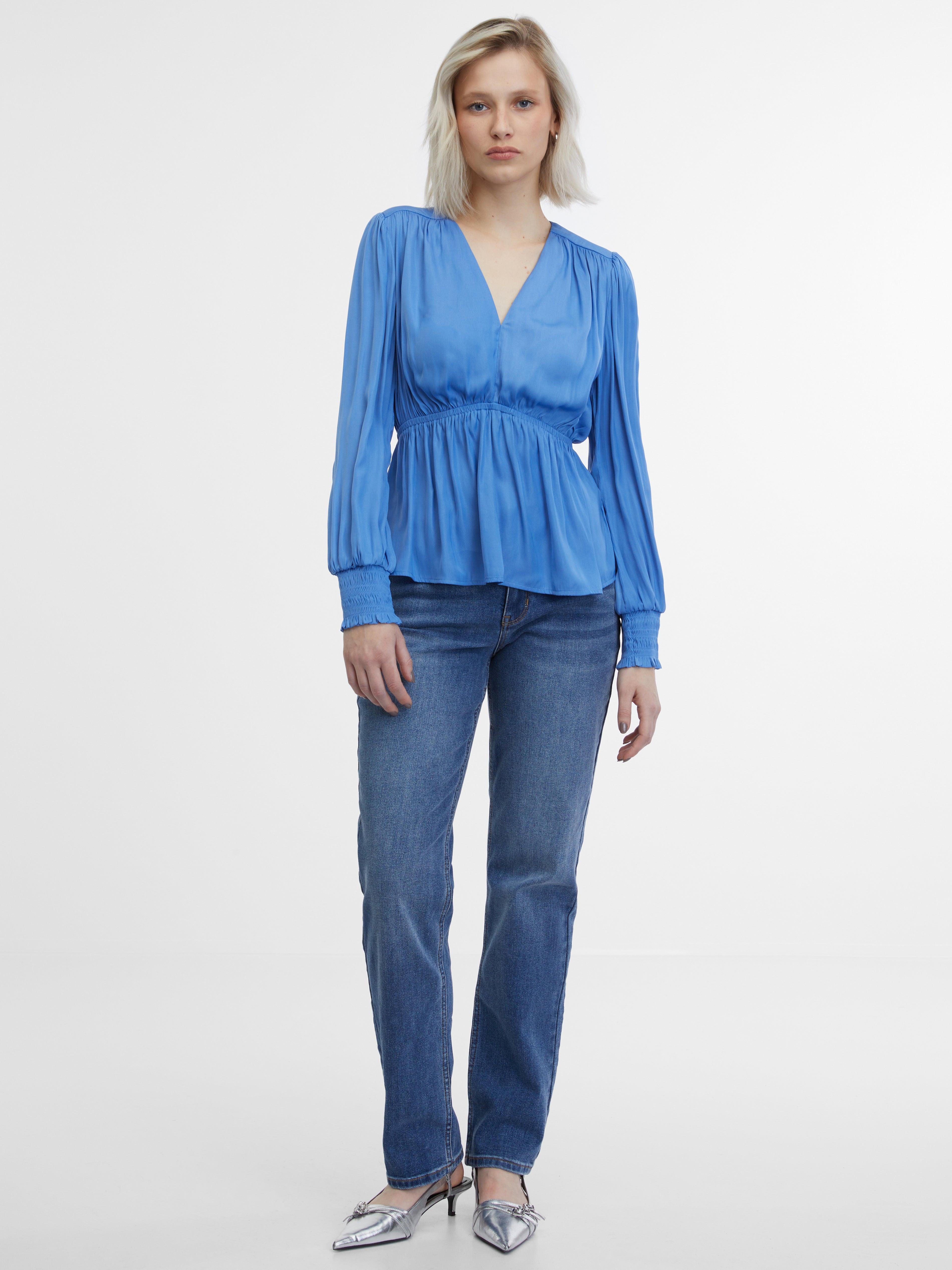 Modra ženska bluza ORSAY
