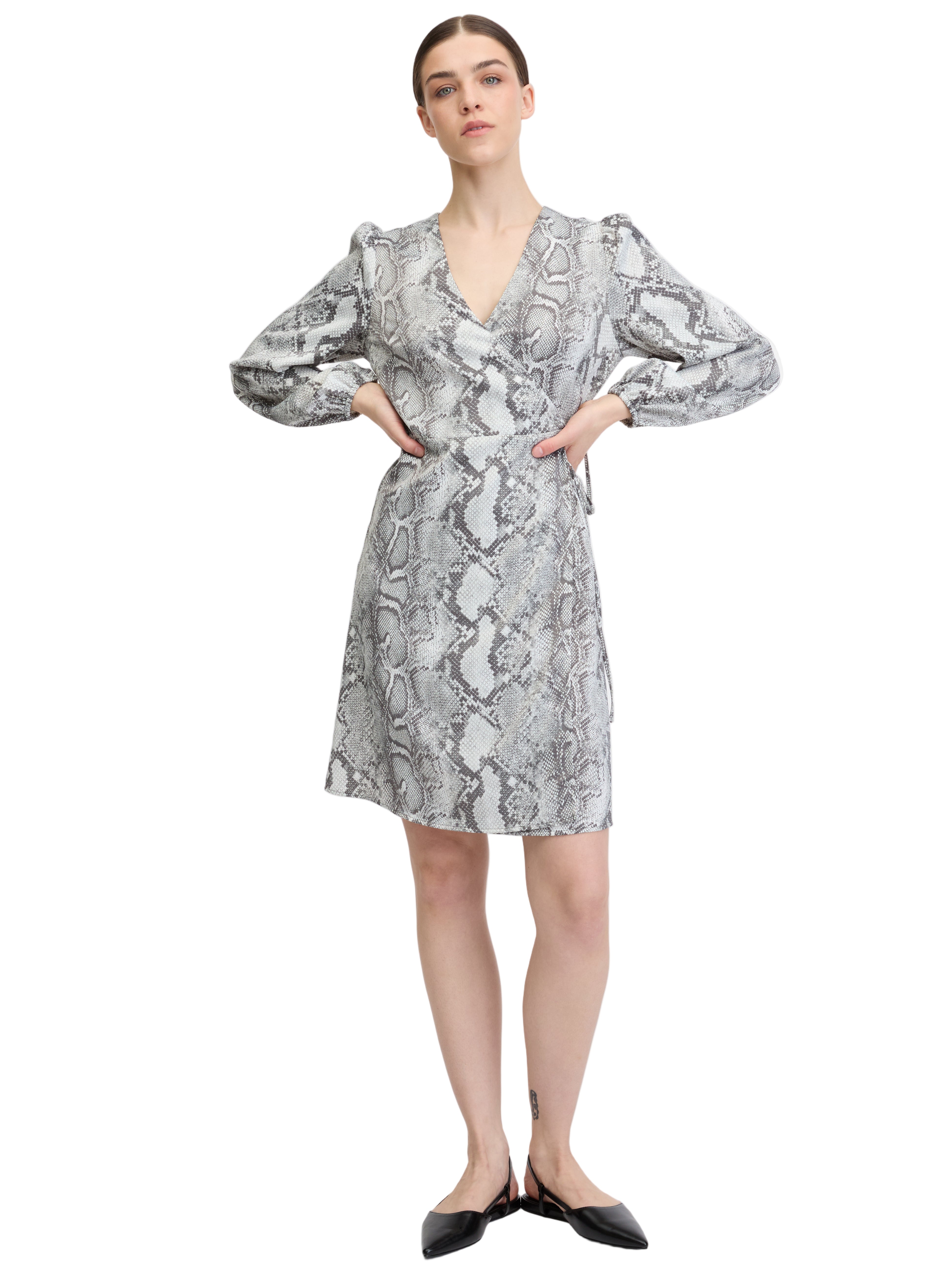 Črno-bela ženska obleka ORSAY