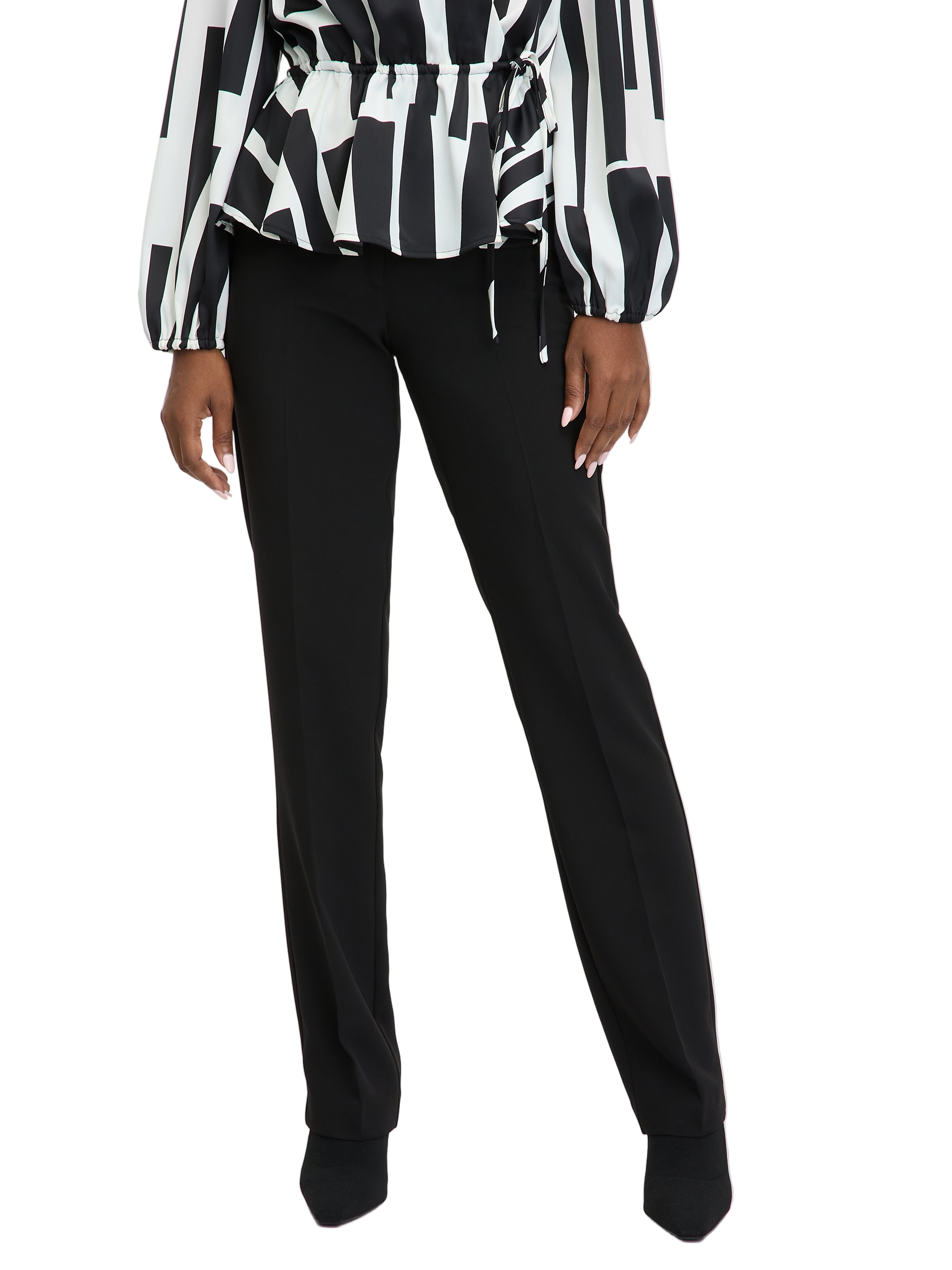 Črne ženske hlače ORSAY