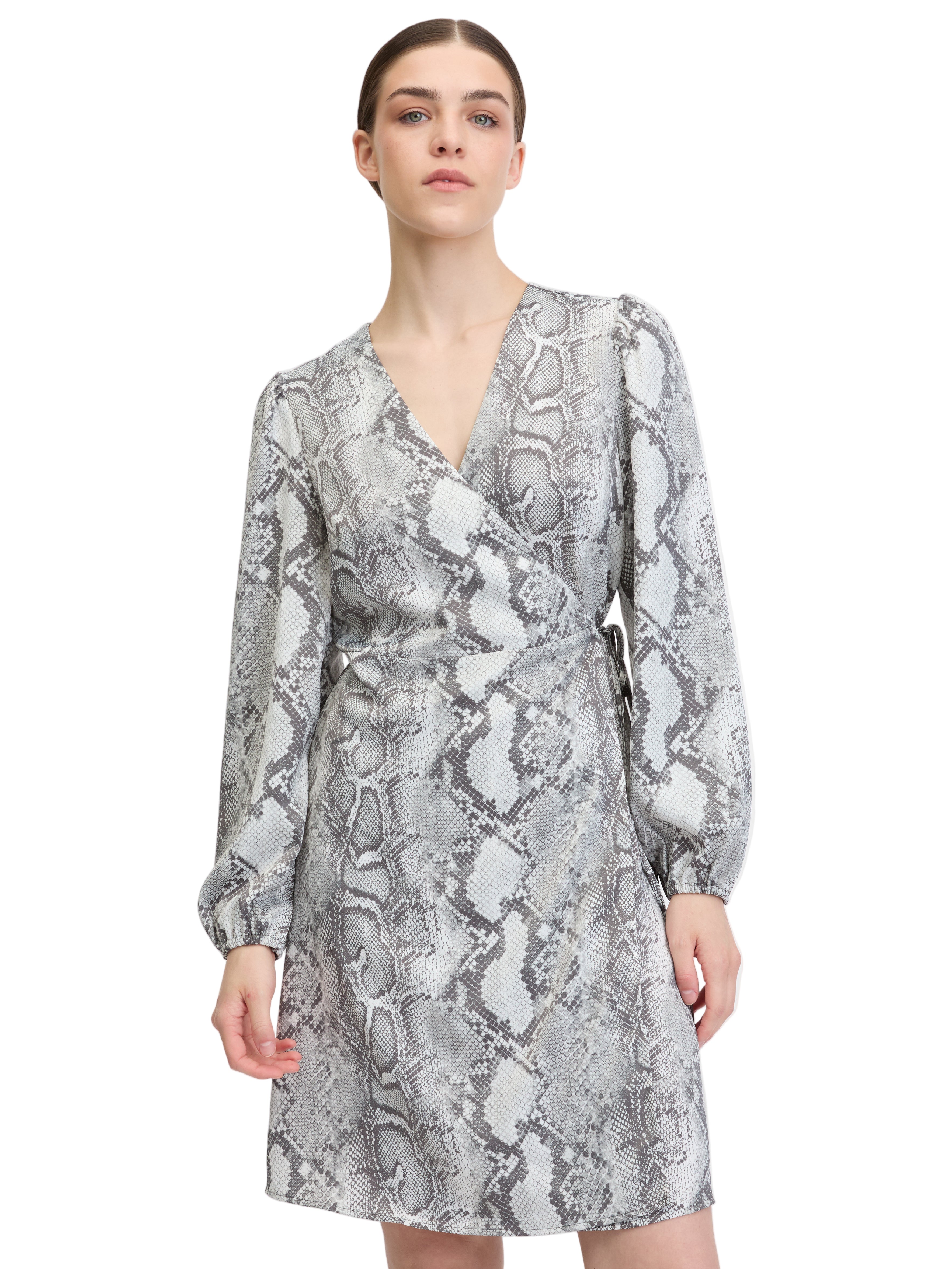 Črno-bela ženska obleka ORSAY