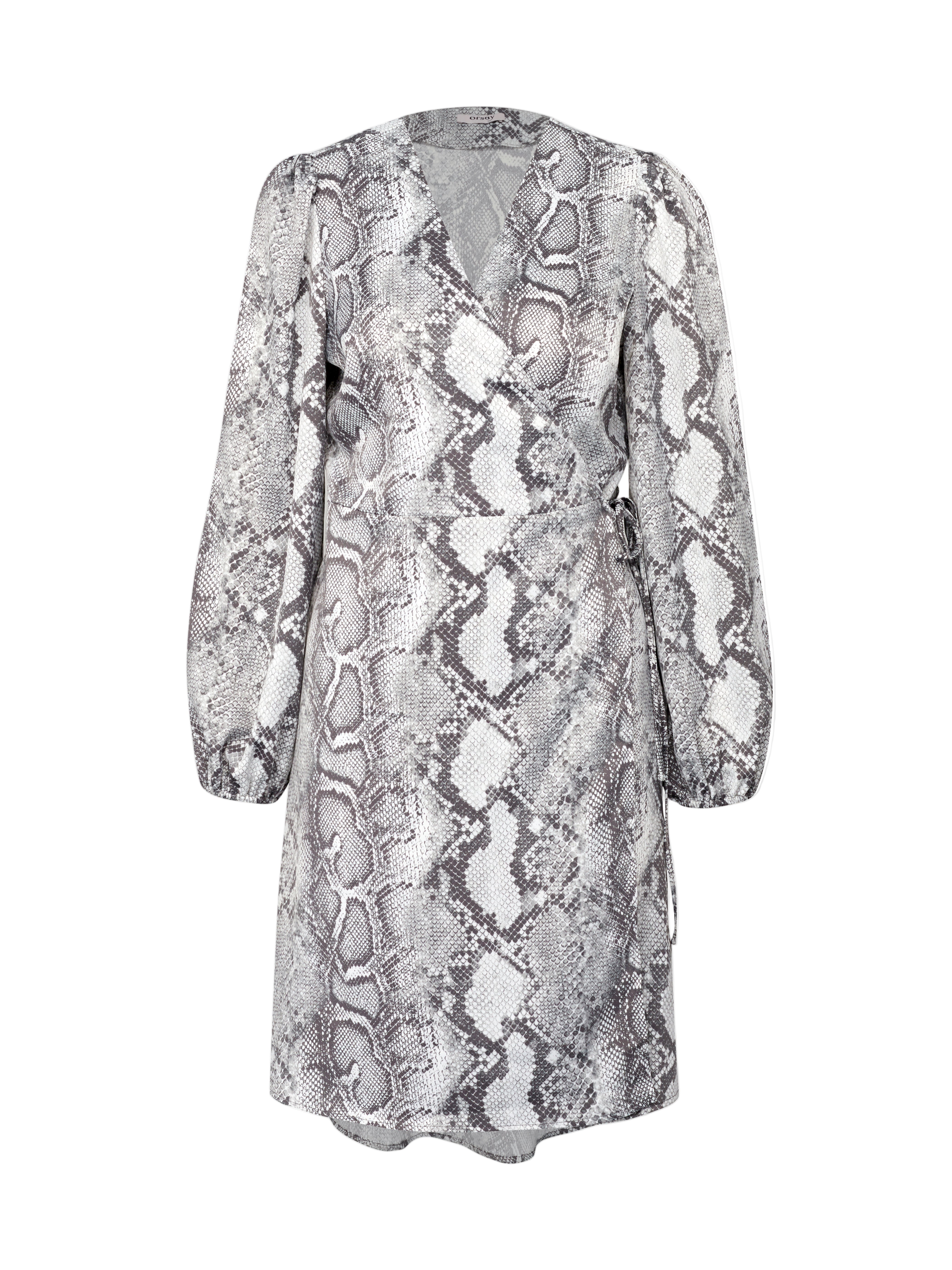 Črno-bela ženska obleka ORSAY